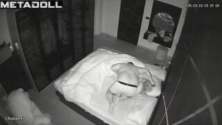 Amazing Spanish newly married couple having sex 69 real spy cam