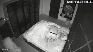 Amazing Spanish newly married couple having sex 69 real spy cam