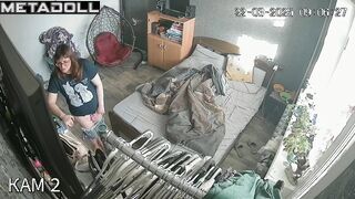 Georgeouse Greek babysitter has strong orgasms while fingering with a dildo