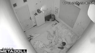 Skinny British brunette student girl fucked by her husband's boss for promotion hidden camera