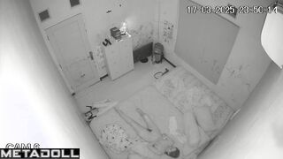 Skinny British brunette student girl fucked by her husband's boss for promotion hidden camera