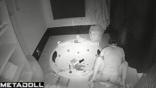 German pregnant woman is fucked in the bathroom