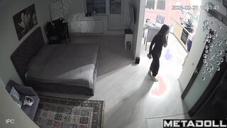 Nude Russian college couple in their room
