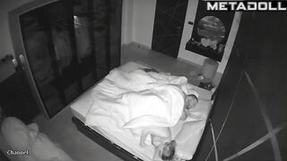 My real neighbours fuck hard in their bed hidden IP cam