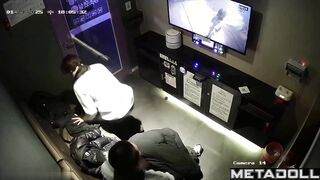 Korean university couple fucks at the karaoke