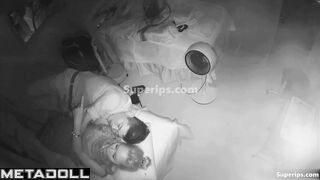 Mature Korean couple fucks in a small bed