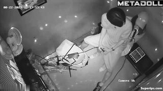 Virgin Korean couple groping each other
