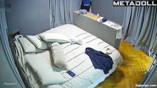 Petite Italian wife rides her husband
