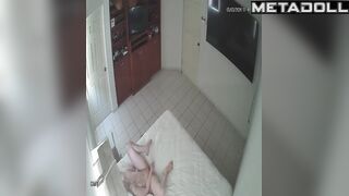 Fat Scottish mom is filmed while masturbating with a vibrator