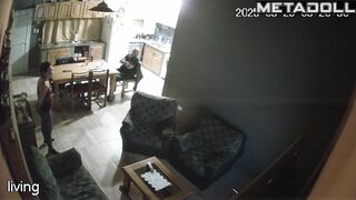 My parents having sex in their bed wildly hidden IP camera