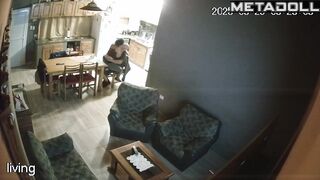 My parents having sex in their bed wildly hidden IP camera