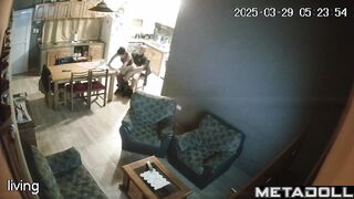 My parents having sex in their bed wildly hidden IP camera