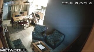 My parents having sex in their bed wildly hidden IP camera