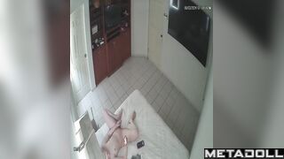 Big ass Danish babysitter has multiple orgasms with a dildo