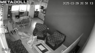 Danish newly married couple fuck brutally in their bed real spy cam