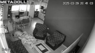 Danish newly married couple fuck brutally in their bed real spy cam