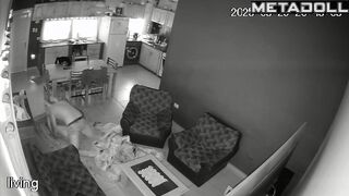Danish newly married couple fuck brutally in their bed real spy cam