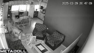 Danish newly married couple fuck brutally in their bed real spy cam