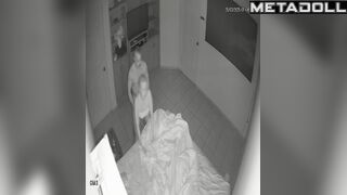 Tattooed Polish blonde wife gets an anal sex voyeur cam