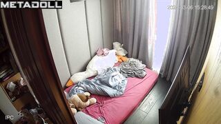Slavic girl discovers masturbation