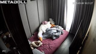 Slavic girl discovers masturbation