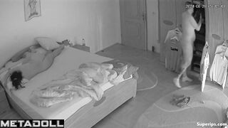 Chubby woman is fucked in her sleep