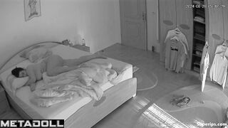 Chubby woman is fucked in her sleep