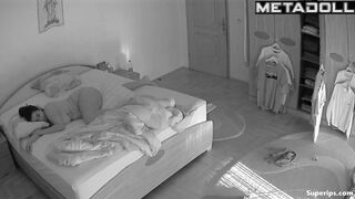 Chubby woman is fucked in her sleep