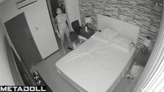 Hot skinny wife fucks her husband