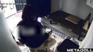 Internet café workers have secret sex