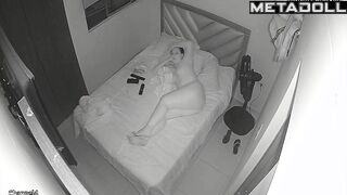 Big ass Latina girl sleeps completely naked