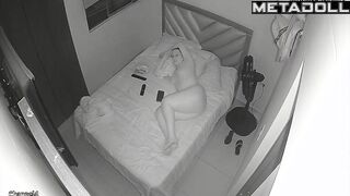 Big ass Latina girl sleeps completely naked