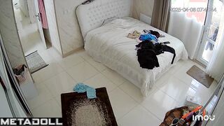 Daily routine of Greek brunette doctor in her room live stream