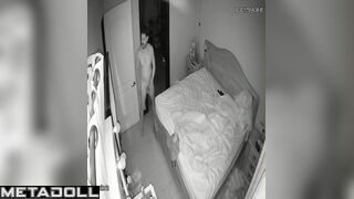 Perverse British blonde step-mom gets fucked hard by her husband spy cam record