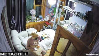 Petite Russian girl naked in her room