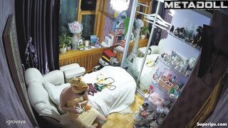 Petite Russian girl naked in her room