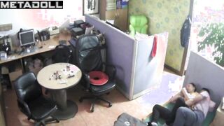 Korean secretary fucks her boss