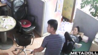 Korean secretary fucks her boss