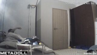 Korean married couple has routine sex