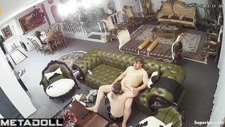 Arab MILF wife fucked on the sofa