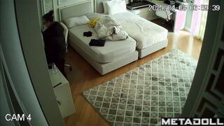 Cute German girl naked in her room