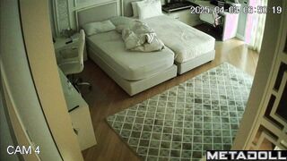 Cute German girl naked in her room