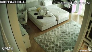 Cute German girl naked in her room