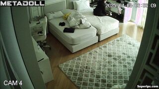 Cute German girl naked in her room