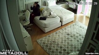 Cute German girl naked in her room