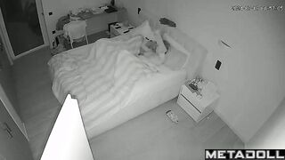 Blonde German wife gets fucked in her bed