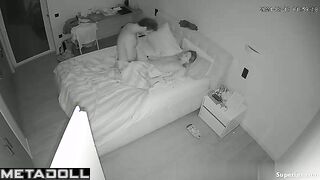 Blonde German wife gets fucked in her bed