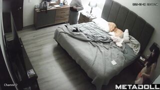 Cute Latina wife receives oral sex