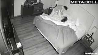Cute Latina wife receives oral sex