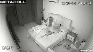 Hot petite wife fucks her husband